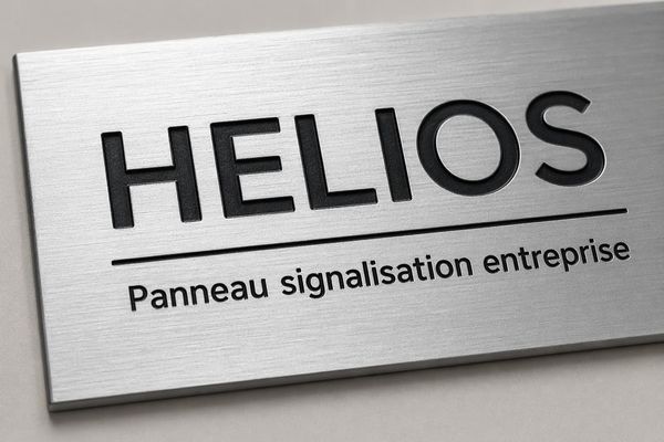 Panneau signalisation entreprise