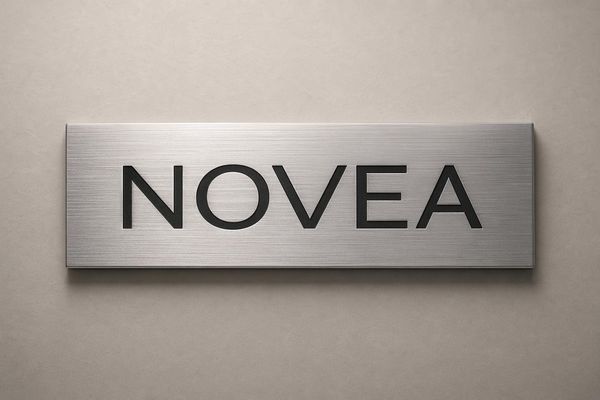 Plaque porte bureau personnalisée