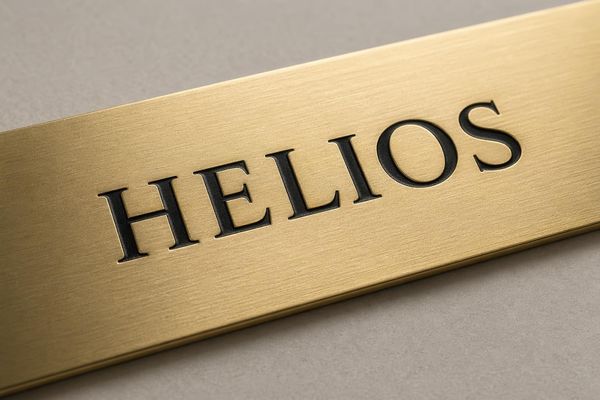 Plaque porte bureau personnalisée