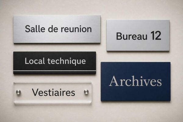 Plaque de porte personnalisée