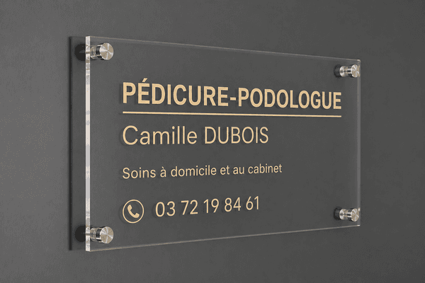 Plaque professionnelle libérale