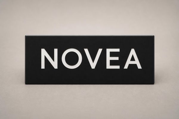 Plaque professionnelle PVC