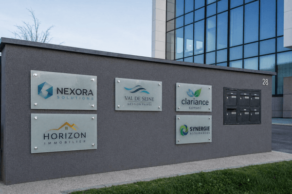 Plaque société entreprise