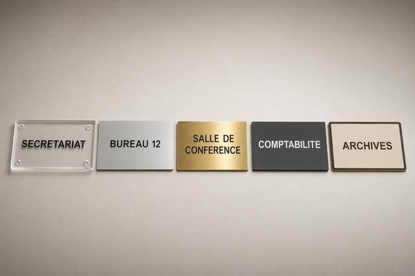 Plaque société entreprise