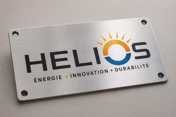Plaque aluminium quadri imprimée sur mesure