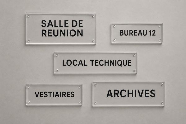 Plaque polycarbonate imprimée sur mesure