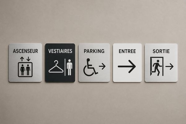 Signalétique accessibilité PMR