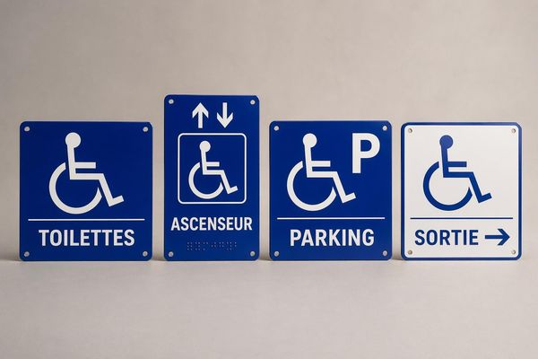 Panneau accessibilité PMR