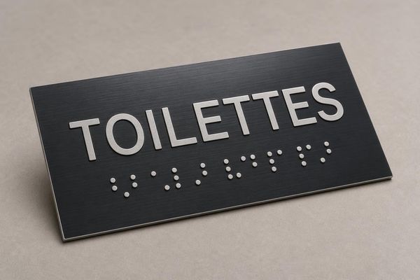 Plaque braille tactile ERP