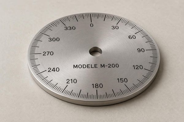 Cadran gradué sur mesure