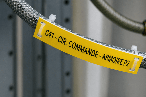 Étiquette câble électrique