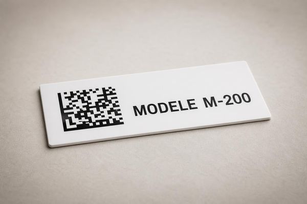 Étiquette code-barres industrielle