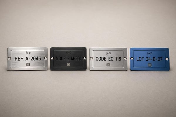 Plaque RFID NFC identification