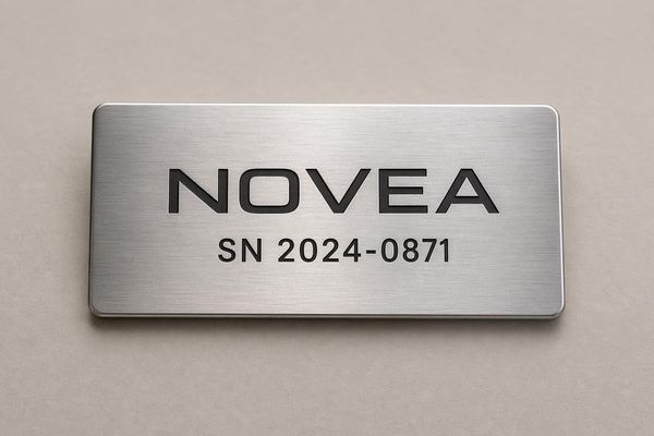 Badge véhicule personnalisé