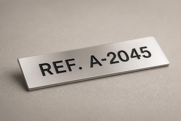 Badge véhicule personnalisé