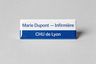 Badge nominatif personnel soignant - vue 1