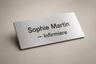 Badge nominatif personnel soignant - vue 2