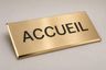 Plaque biseautée sur mesure - vue 2