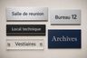 Plaque de porte personnalisée - vue 3