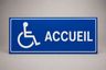 Panneau accessibilité PMR - vue 1