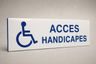 Pictogramme handicap PMR - vue 2