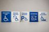 Pictogramme handicap PMR - vue 3
