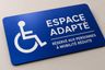 Pictogramme handicap PMR - vue 4