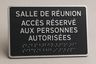 Plaque braille tactile ERP - vue 4