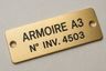 Plaque de firme constructeur - vue 4