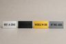 Plaque logistique identification - vue 3