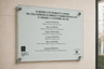 Plaque inaugurale gravée - vue 4